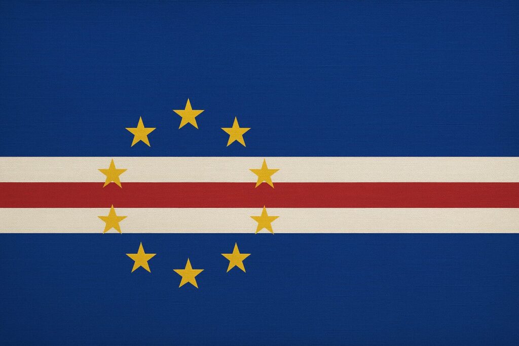カーボベルデの国旗の画像