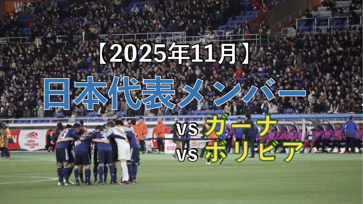 サッカー日本代表の試合の写真