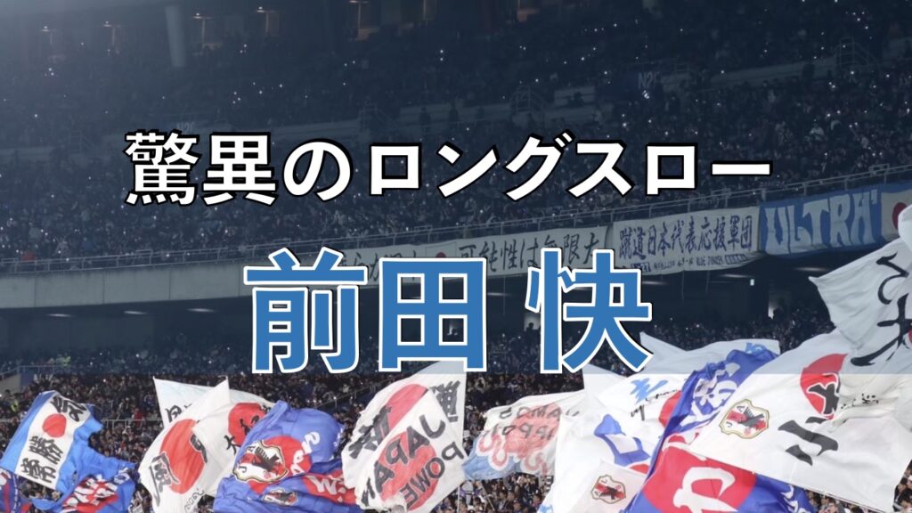 サッカー日本代表の試合の写真