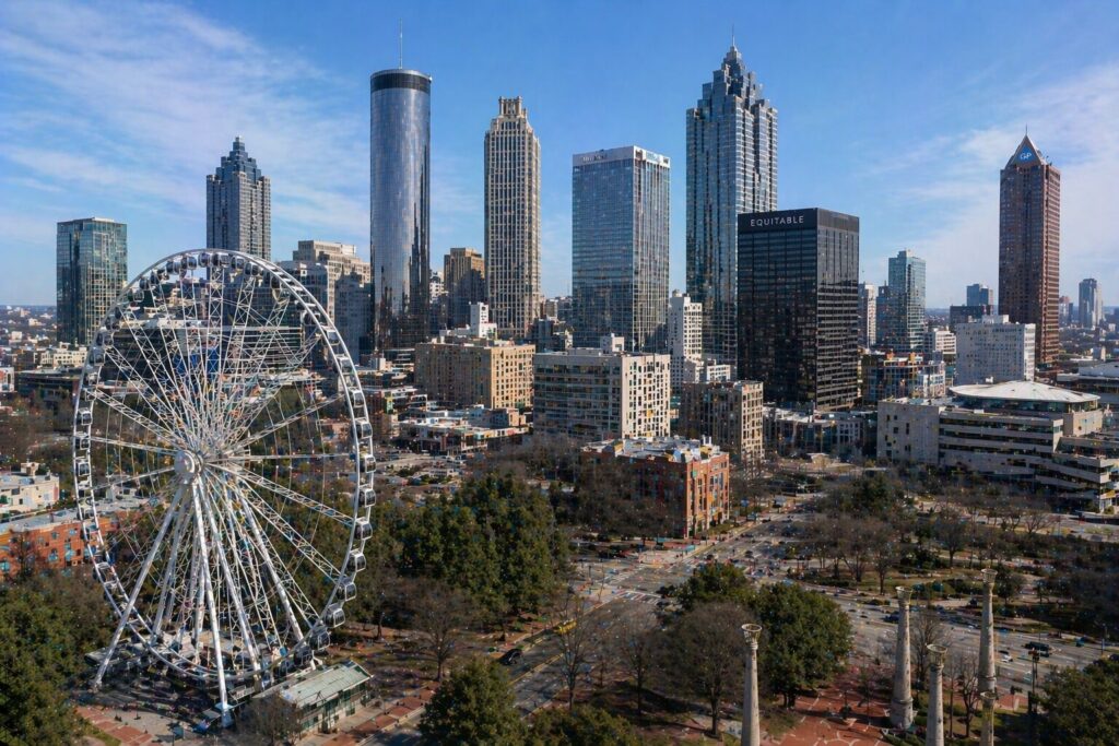アメリカのアトランタの景色の画像