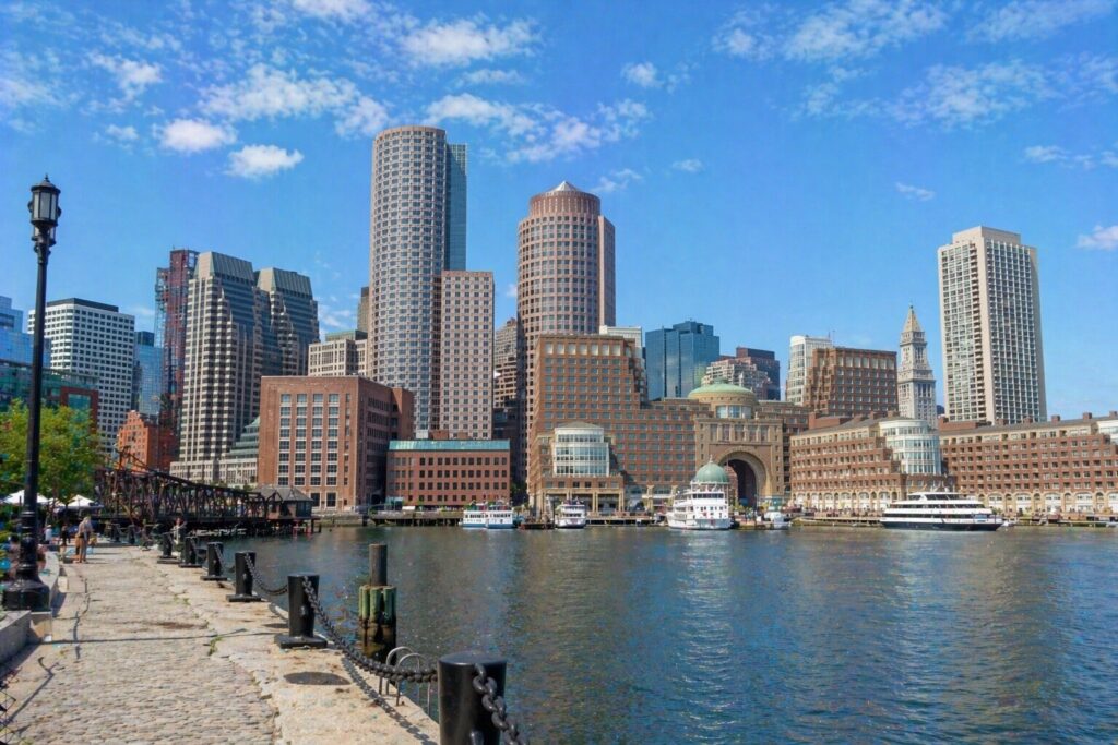 アメリカのボストンの景色の画像