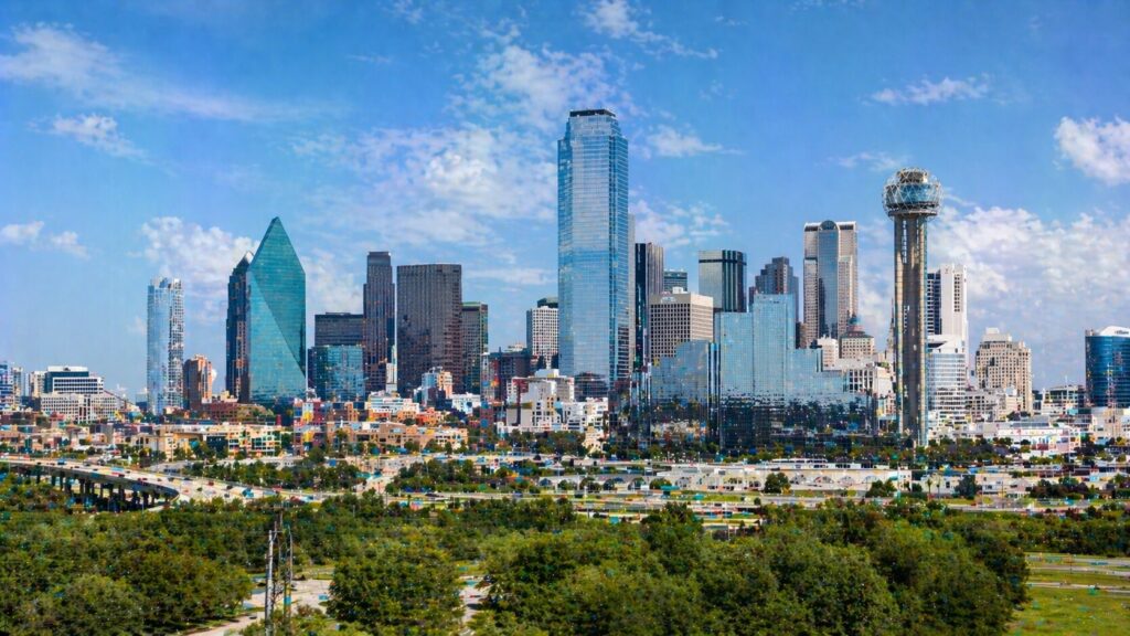 アメリカのダラスの景色の画像