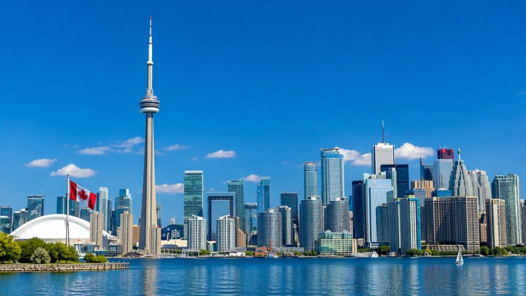 カナダのトロントの景色