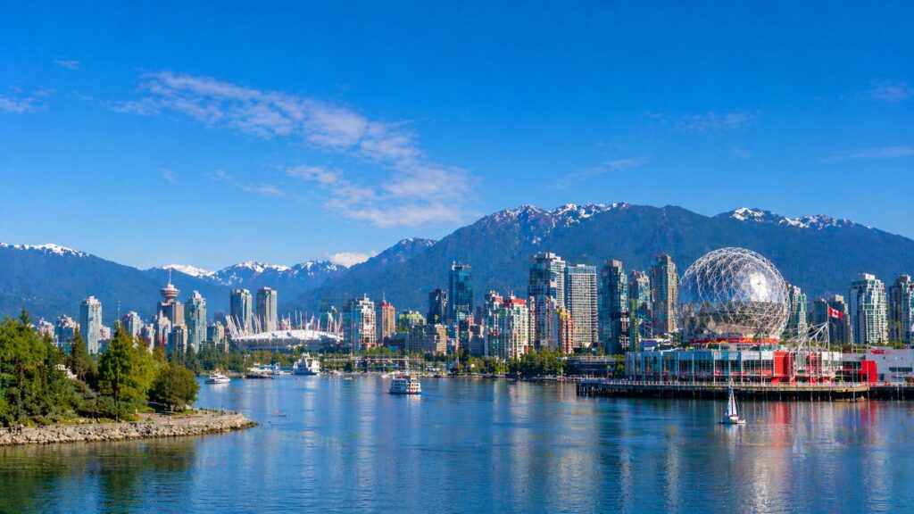 カナダのバンクーバーの景色の画像