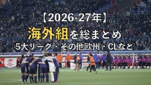 サッカー日本代表の試合の写真